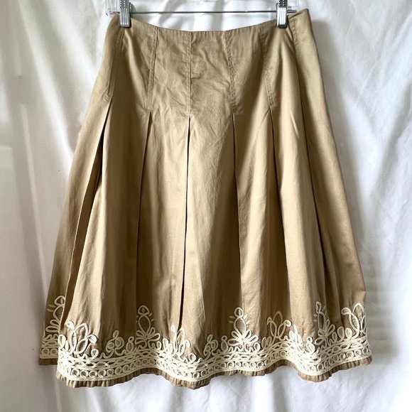 Jones New York Signature Skirt, Beige and Cream, Size 12, Excellent Condition! - Picture 12 of 13